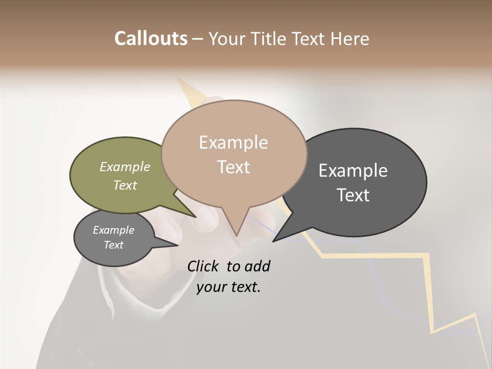 Protect Stats Hands PowerPoint Template