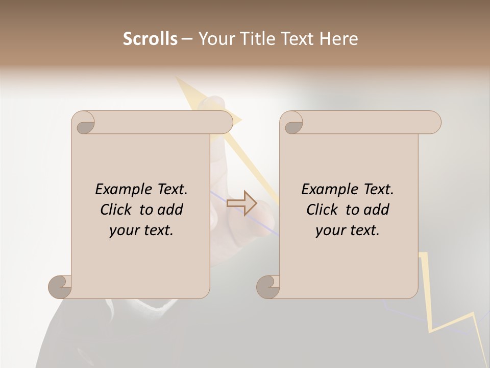 Protect Stats Hands PowerPoint Template