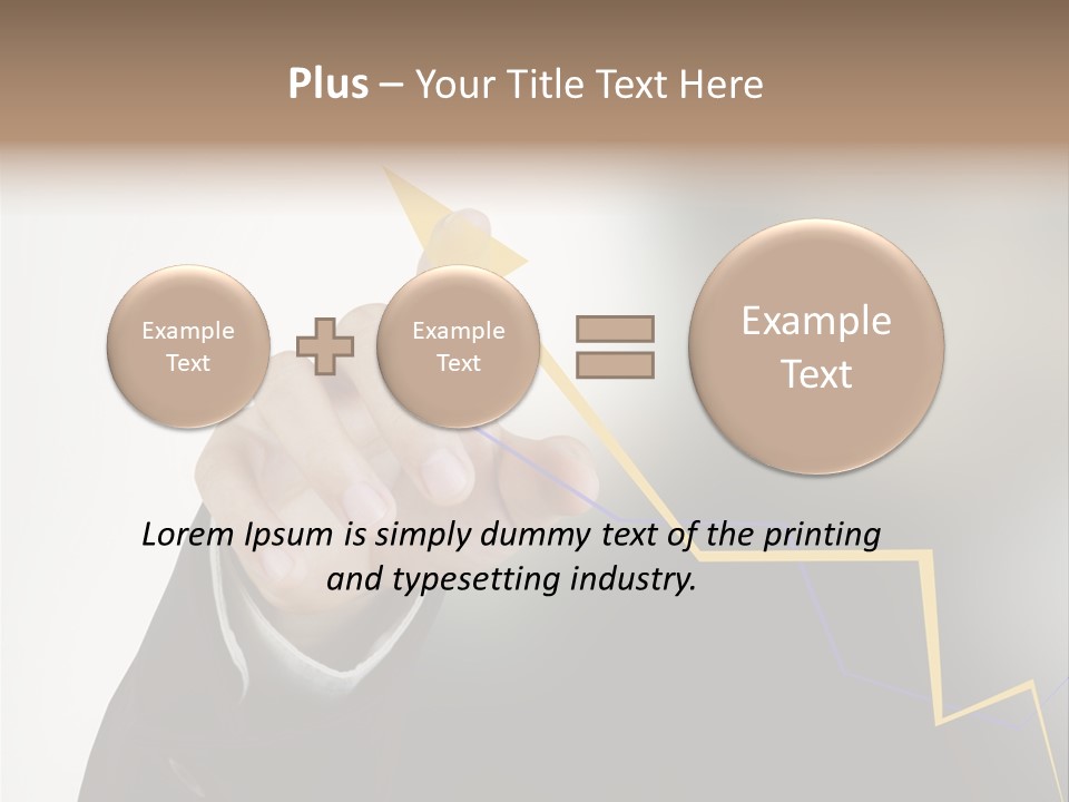 Protect Stats Hands PowerPoint Template