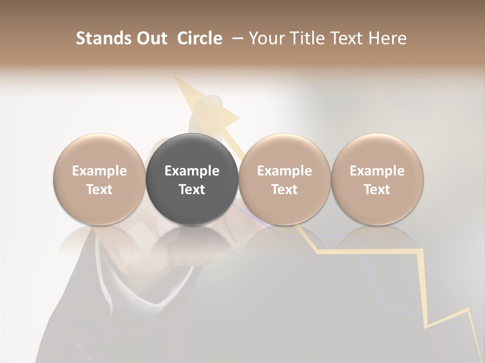 Protect Stats Hands PowerPoint Template