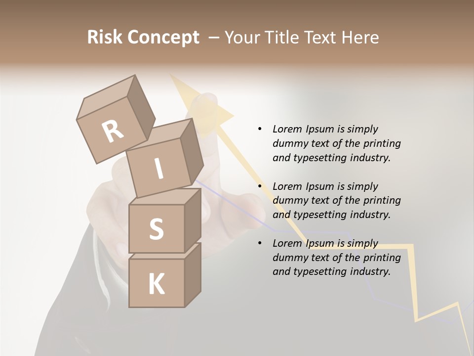 Protect Stats Hands PowerPoint Template