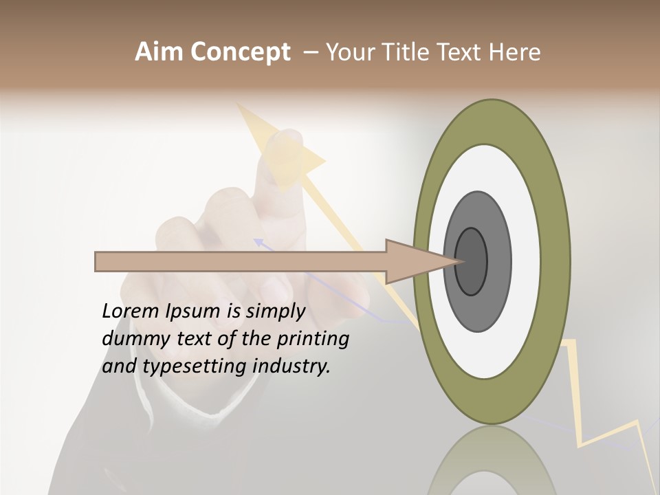 Protect Stats Hands PowerPoint Template