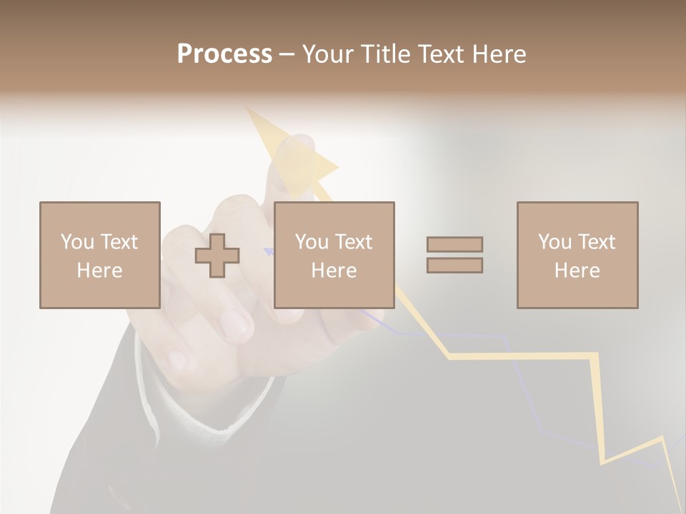 Protect Stats Hands PowerPoint Template