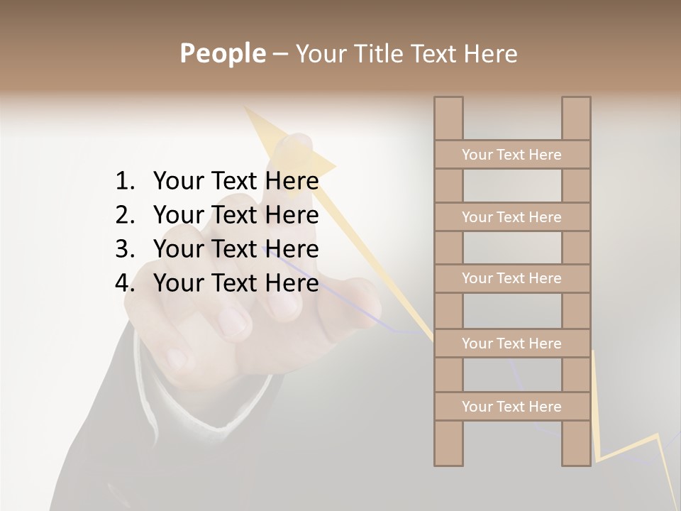 Protect Stats Hands PowerPoint Template