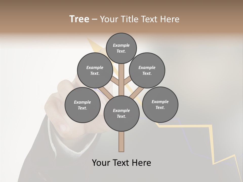 Protect Stats Hands PowerPoint Template