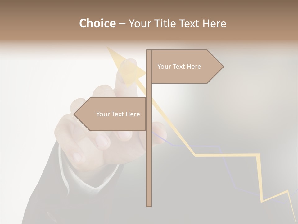 Protect Stats Hands PowerPoint Template