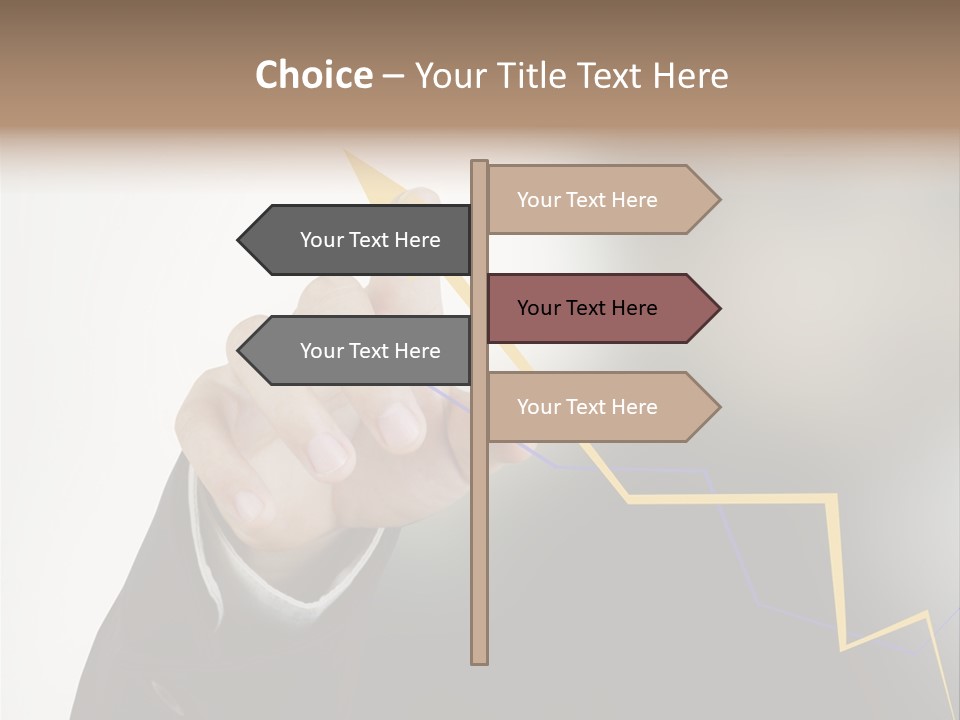 Protect Stats Hands PowerPoint Template