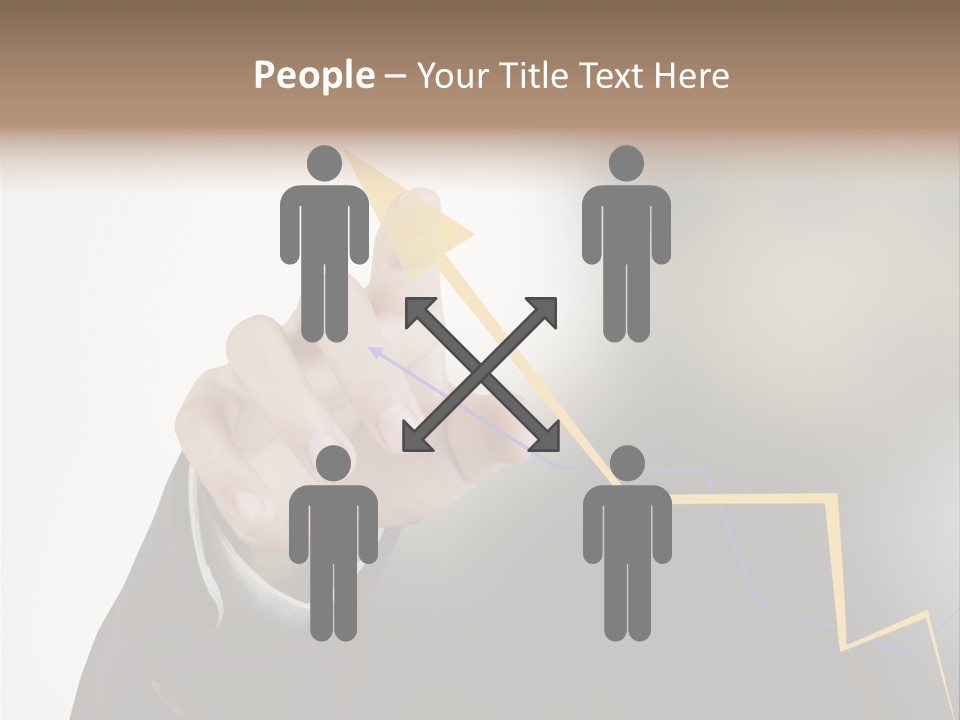 Protect Stats Hands PowerPoint Template