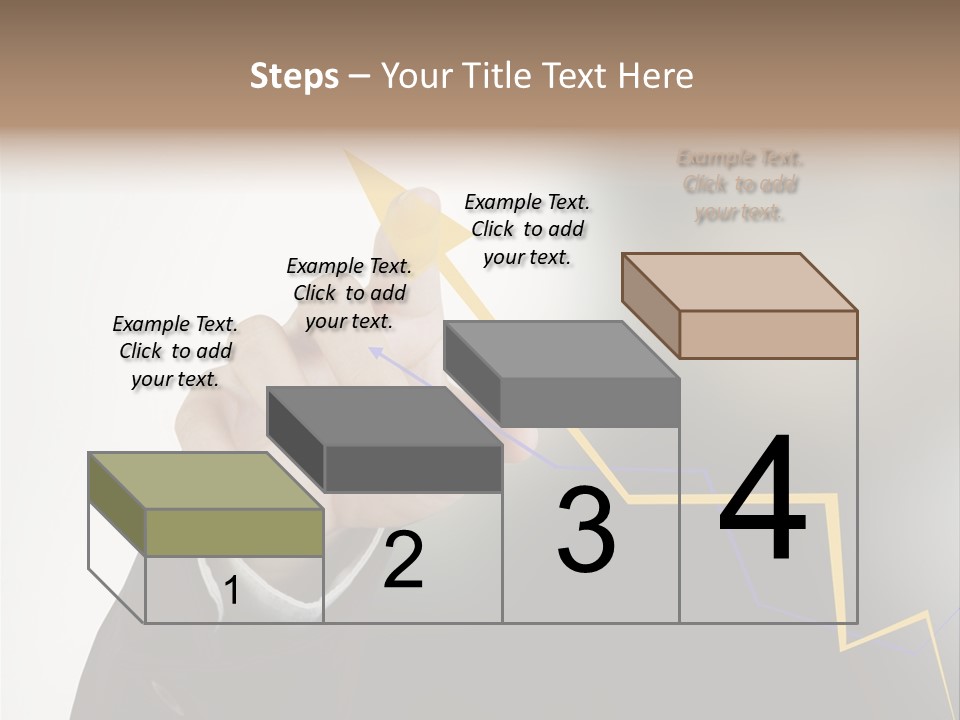 Protect Stats Hands PowerPoint Template