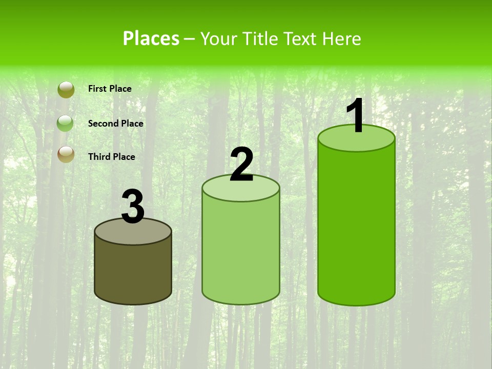 Ray Branches Daylight PowerPoint Template