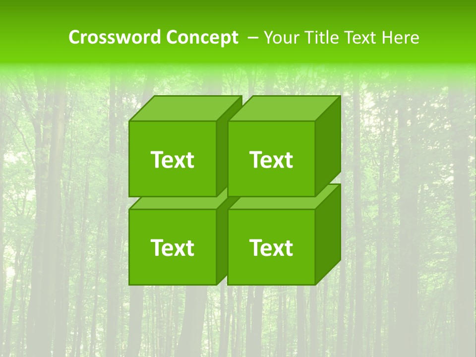 Ray Branches Daylight PowerPoint Template