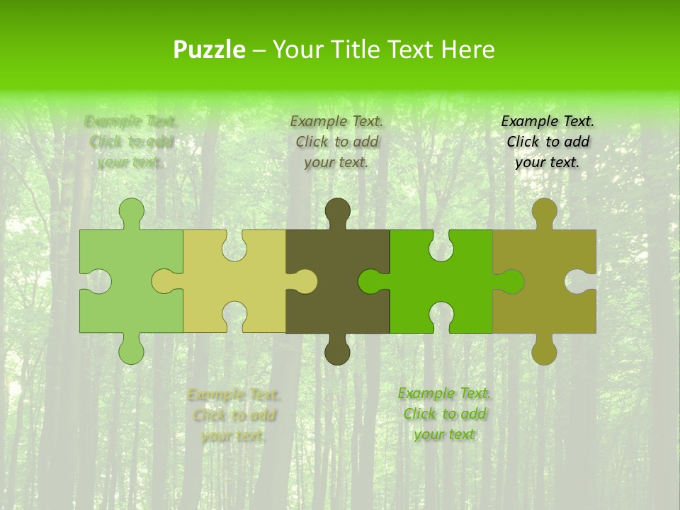 Ray Branches Daylight PowerPoint Template