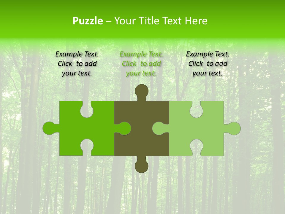 Ray Branches Daylight PowerPoint Template