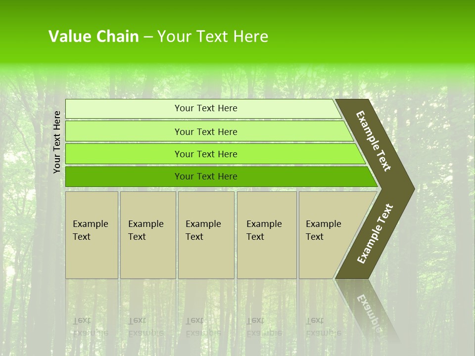 Ray Branches Daylight PowerPoint Template