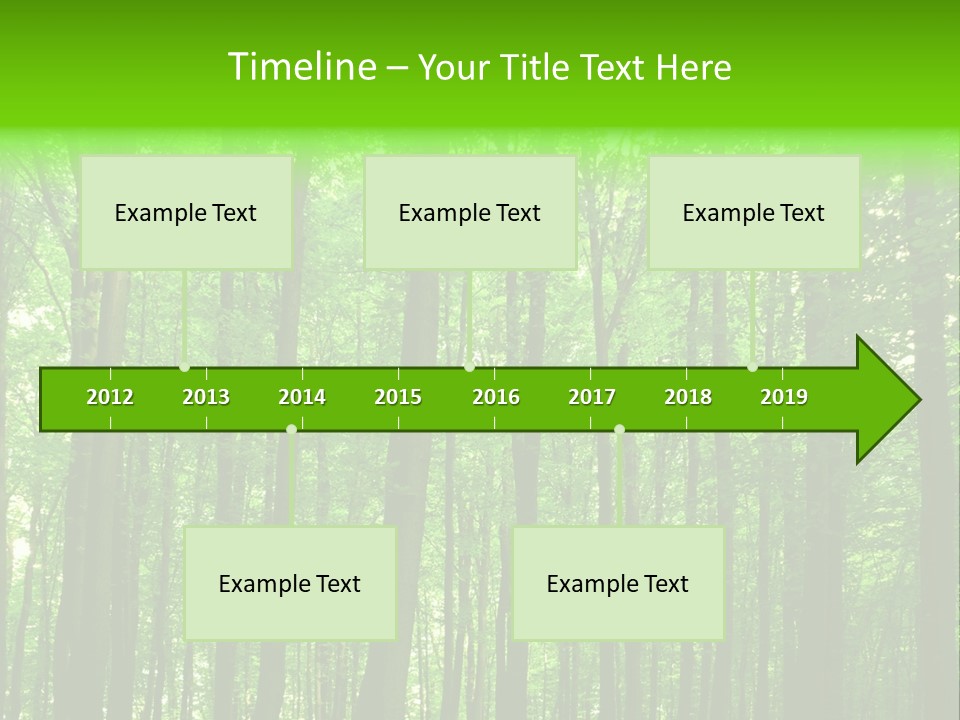 Ray Branches Daylight PowerPoint Template
