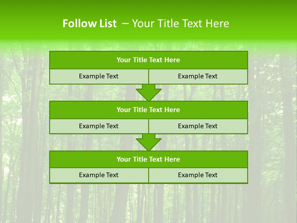Ray Branches Daylight PowerPoint Template