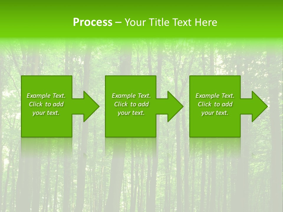 Ray Branches Daylight PowerPoint Template