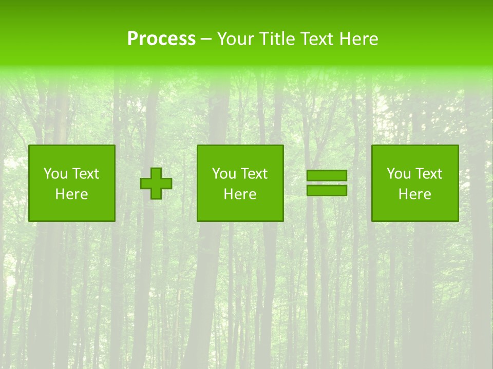 Ray Branches Daylight PowerPoint Template