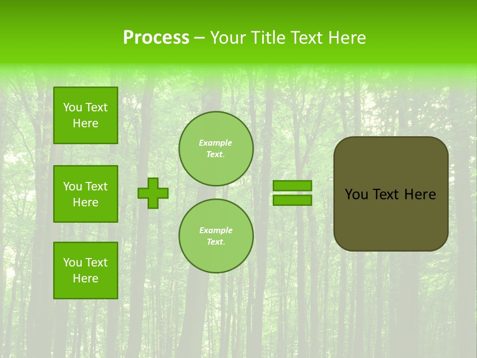 Ray Branches Daylight PowerPoint Template