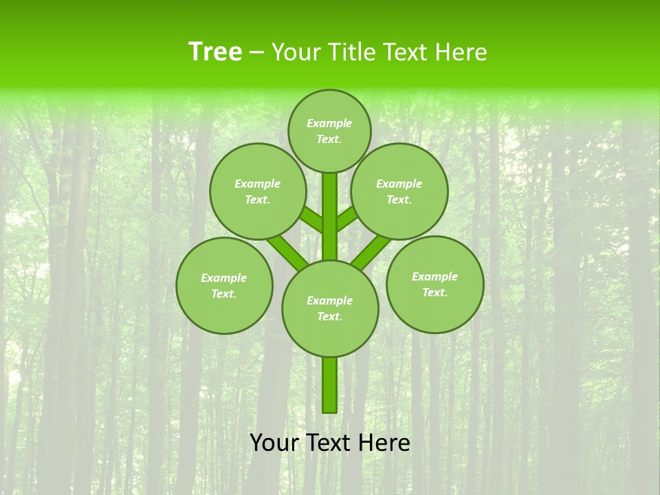 Ray Branches Daylight PowerPoint Template