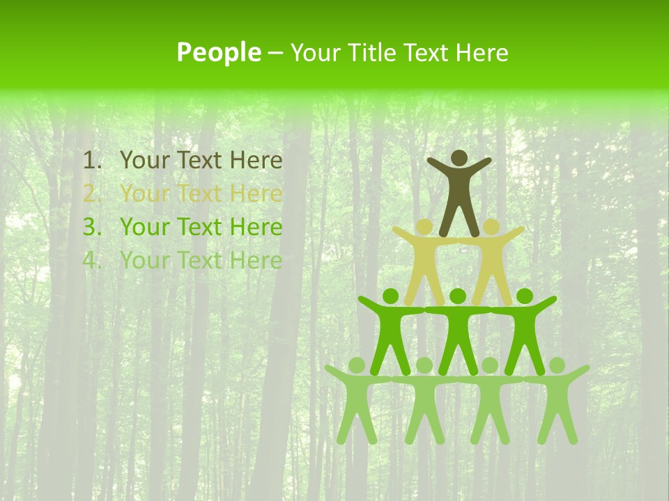 Ray Branches Daylight PowerPoint Template