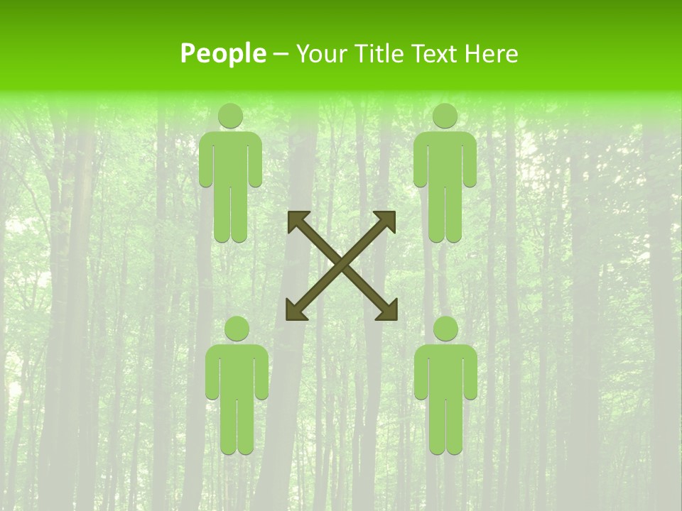 Ray Branches Daylight PowerPoint Template