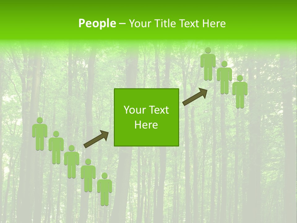 Ray Branches Daylight PowerPoint Template