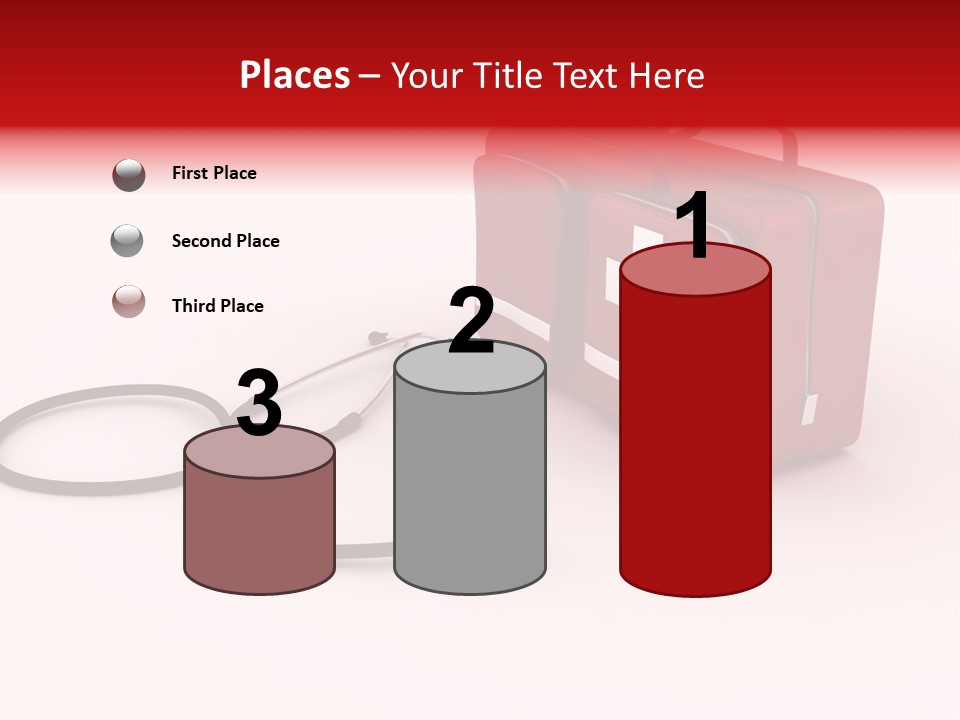 Aid Bag Medicine PowerPoint Template