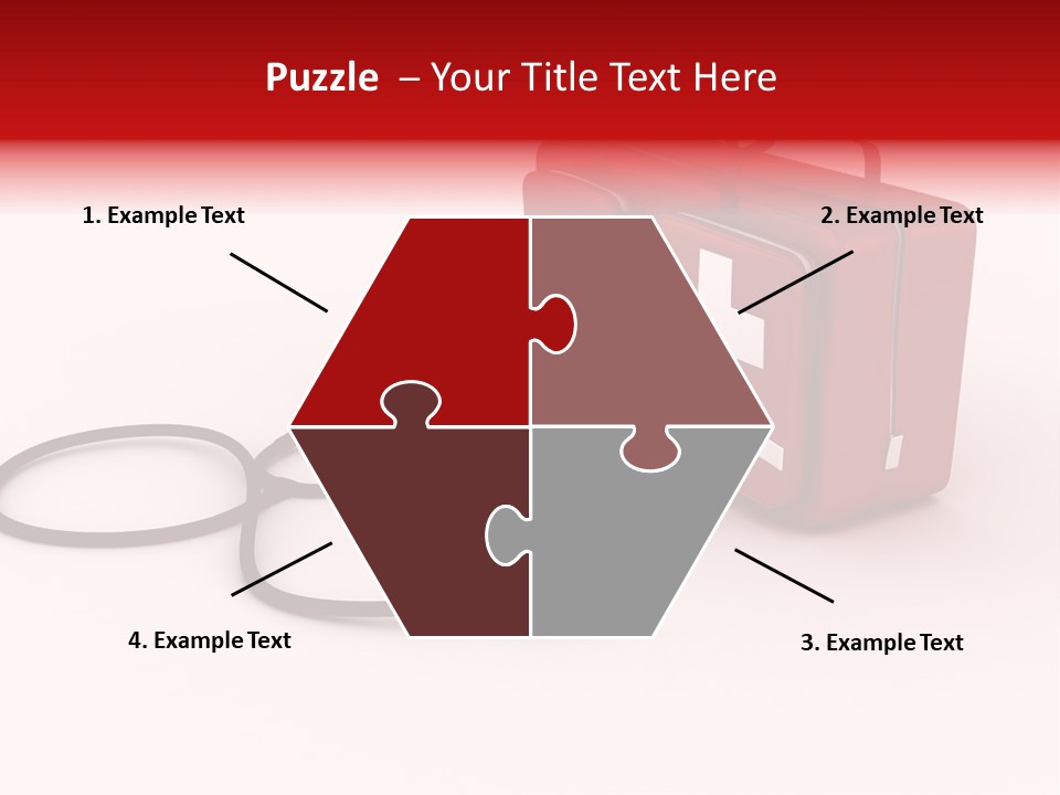 Aid Bag Medicine PowerPoint Template