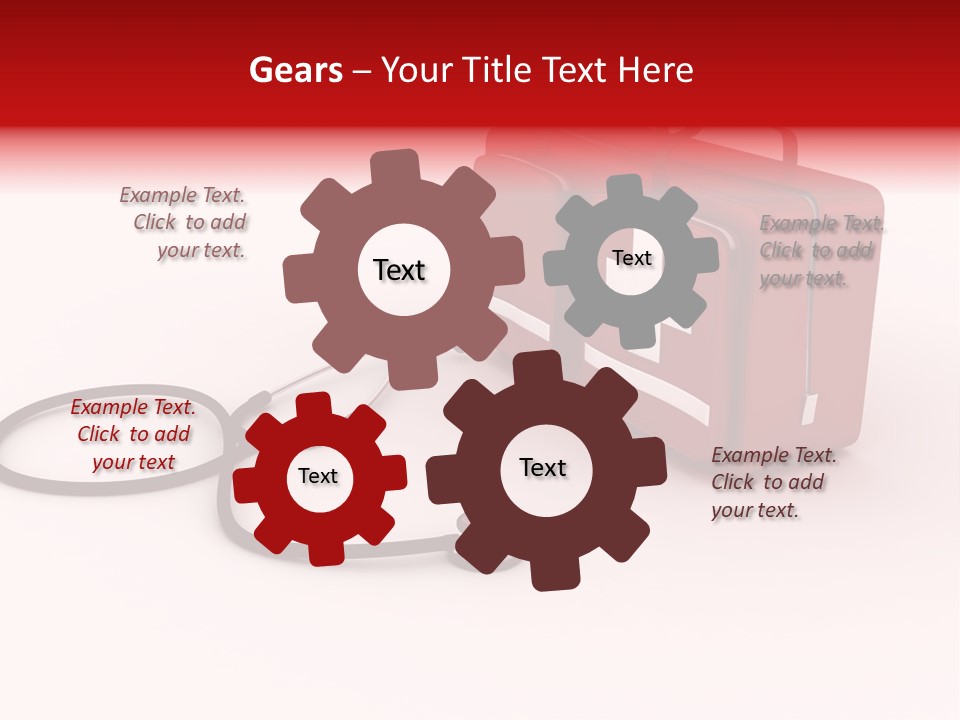 Aid Bag Medicine PowerPoint Template