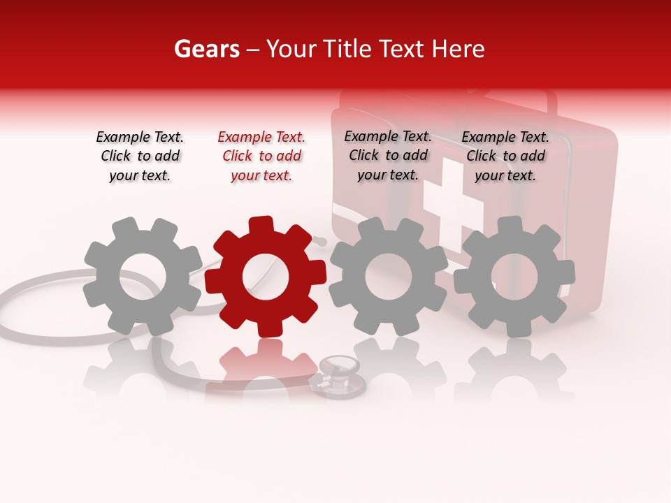 Aid Bag Medicine PowerPoint Template