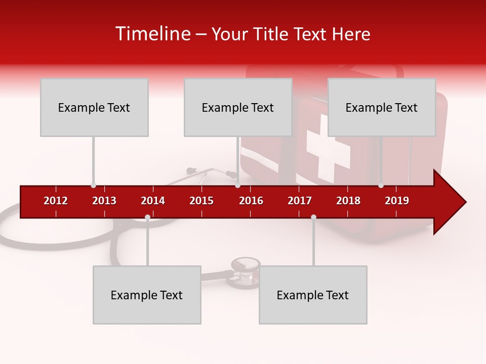 Aid Bag Medicine PowerPoint Template
