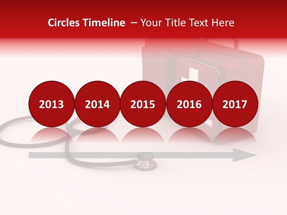 Aid Bag Medicine PowerPoint Template