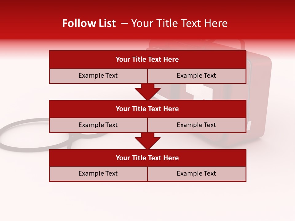 Aid Bag Medicine PowerPoint Template
