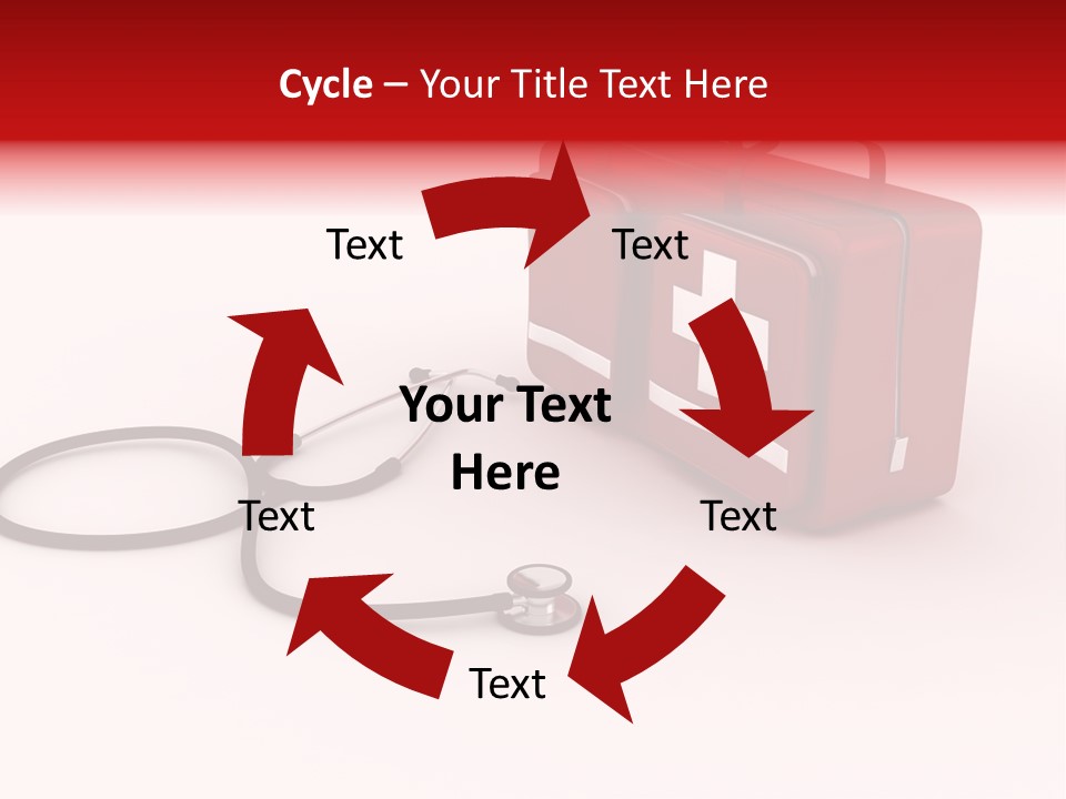 Aid Bag Medicine PowerPoint Template