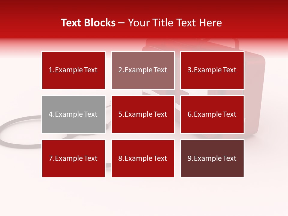 Aid Bag Medicine PowerPoint Template