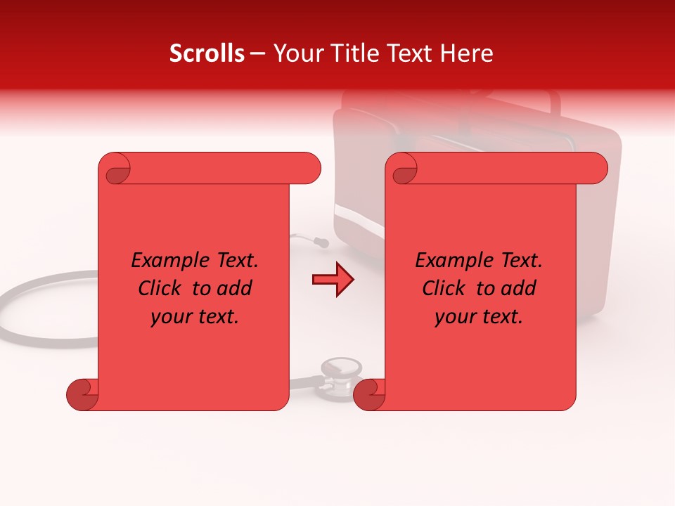 Aid Bag Medicine PowerPoint Template