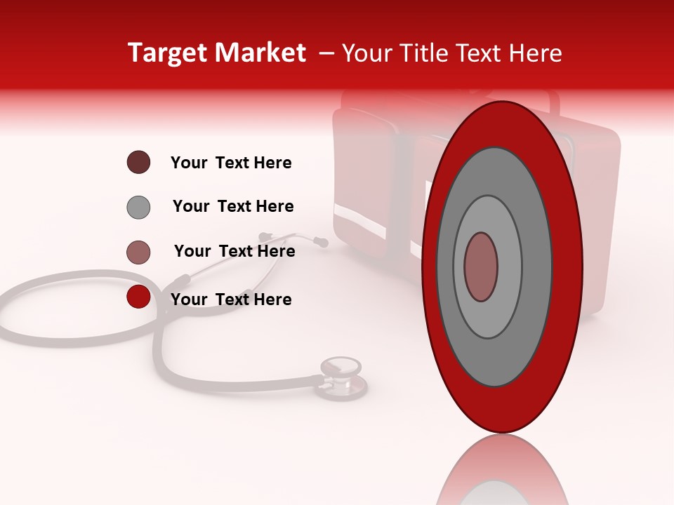 Aid Bag Medicine PowerPoint Template