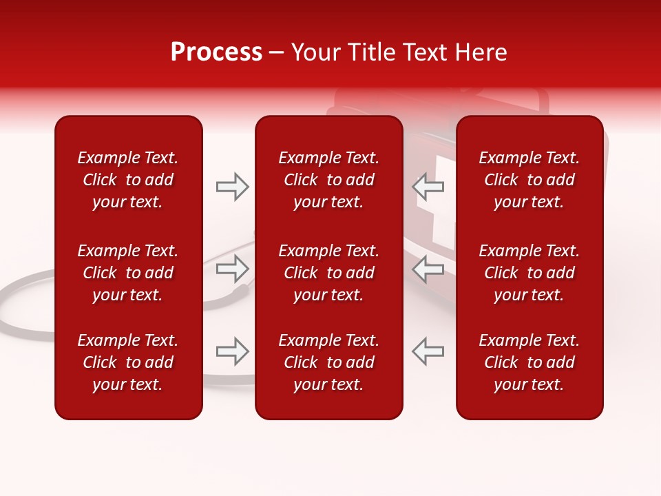 Aid Bag Medicine PowerPoint Template