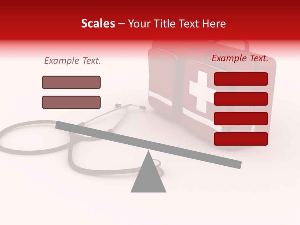 Aid Bag Medicine PowerPoint Template