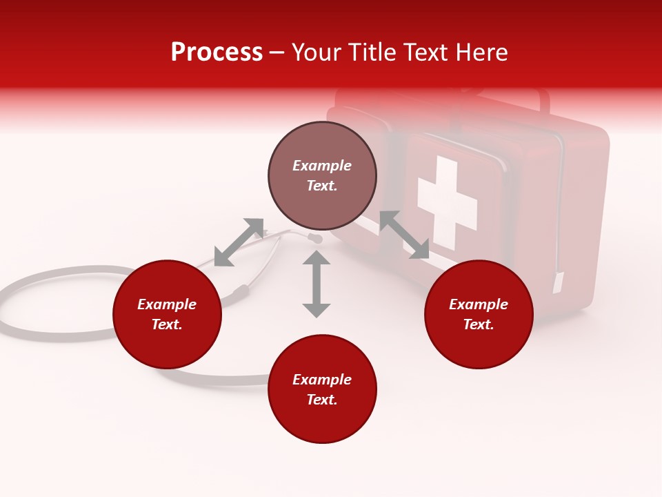 Aid Bag Medicine PowerPoint Template