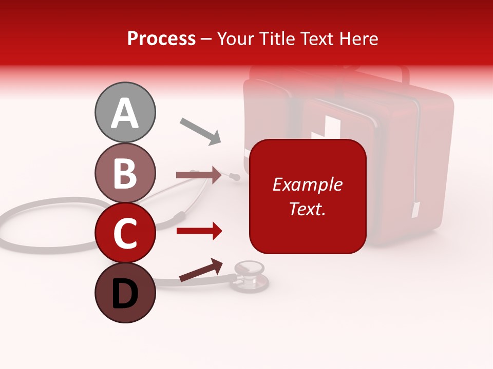 Aid Bag Medicine PowerPoint Template