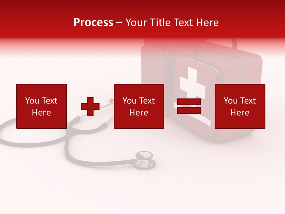 Aid Bag Medicine PowerPoint Template