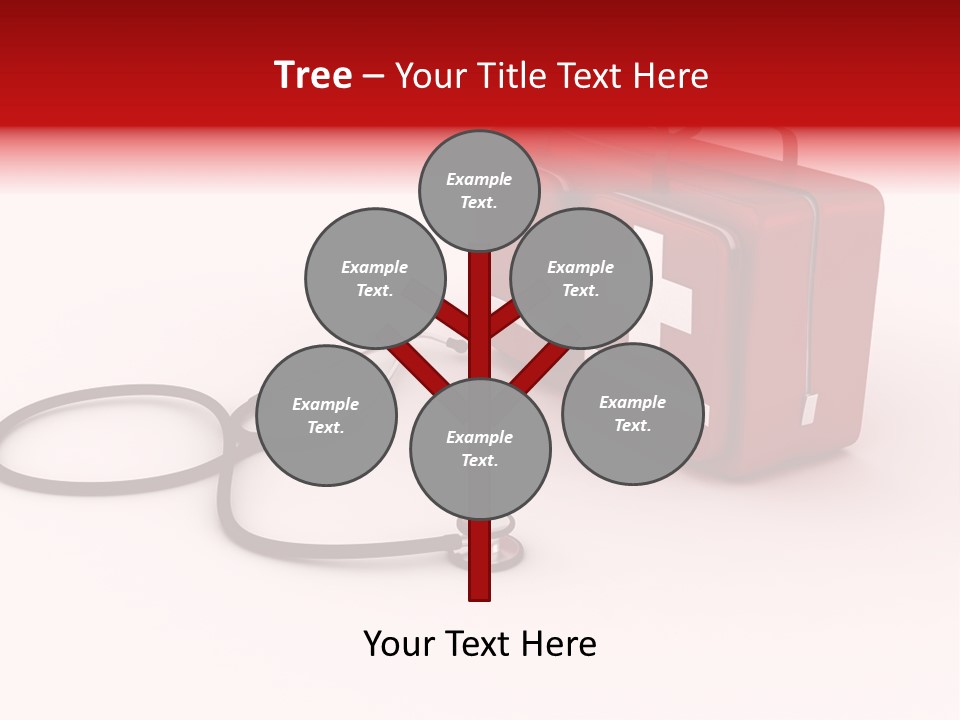 Aid Bag Medicine PowerPoint Template