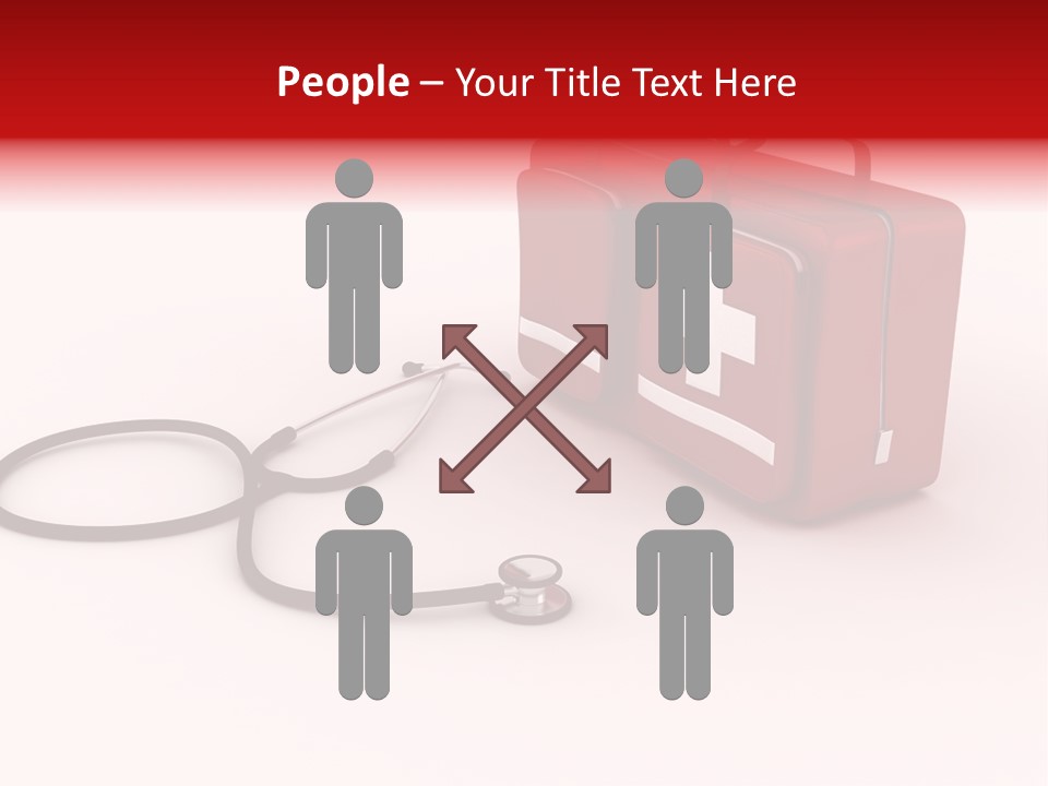 Aid Bag Medicine PowerPoint Template