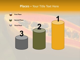 Cutting Fruit Food PowerPoint Template