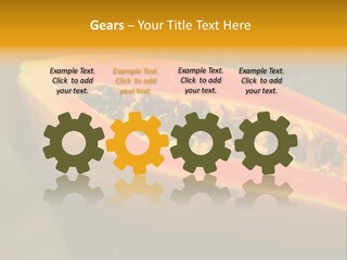 Cutting Fruit Food PowerPoint Template