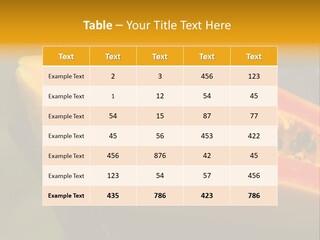 Cutting Fruit Food PowerPoint Template