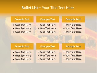 Cutting Fruit Food PowerPoint Template