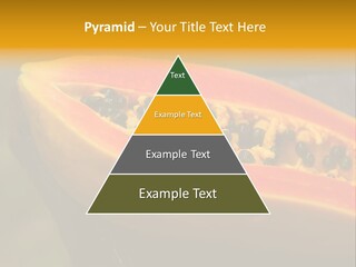 Cutting Fruit Food PowerPoint Template